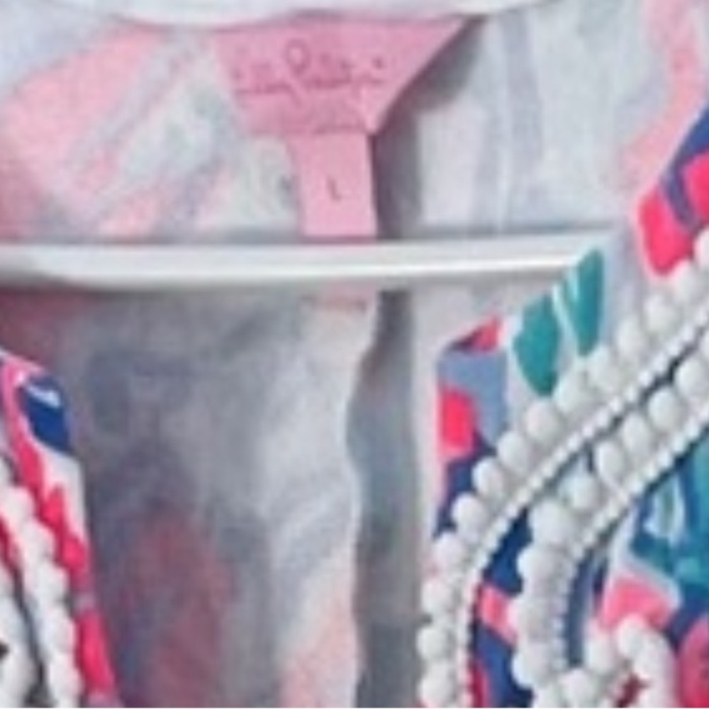 🦞 Lilly Pulitzer Womens Harper lobster shift dress HTF! large - Picture 2 of 4